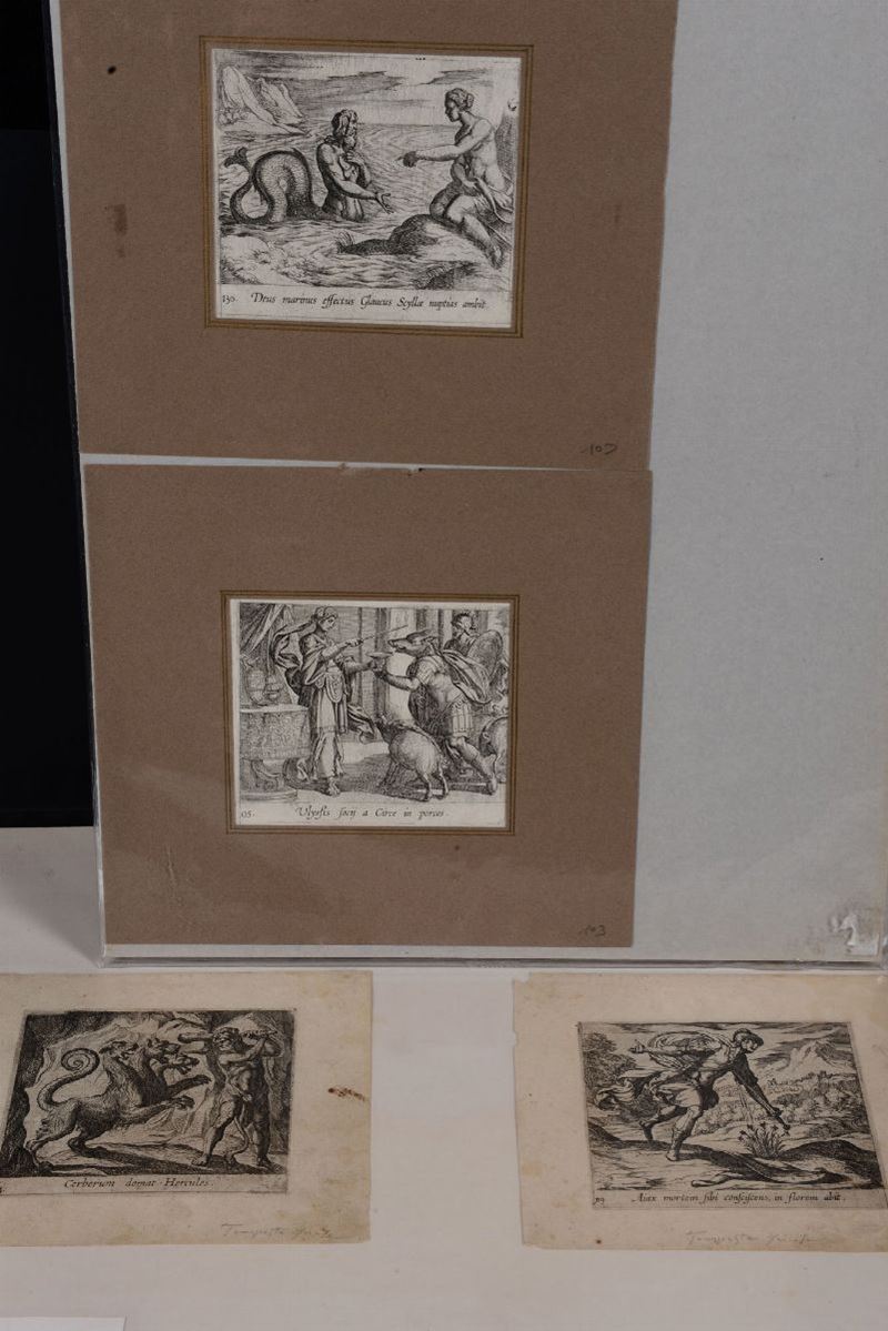 Antonio Tempesta (Fi, 1555-Roma 1630)  - Asta Asta a Tempo Stampe - II - Cambi Casa d'Aste