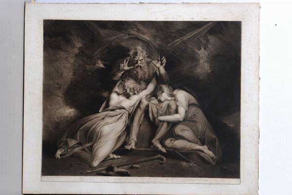 William Ward (1766-1826)Da Johann Heinrich FUSSLI ( 1741-1825) The death of Oedipus