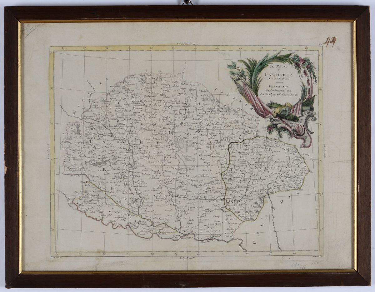 Gruppo di Quattro Carte Geografiche