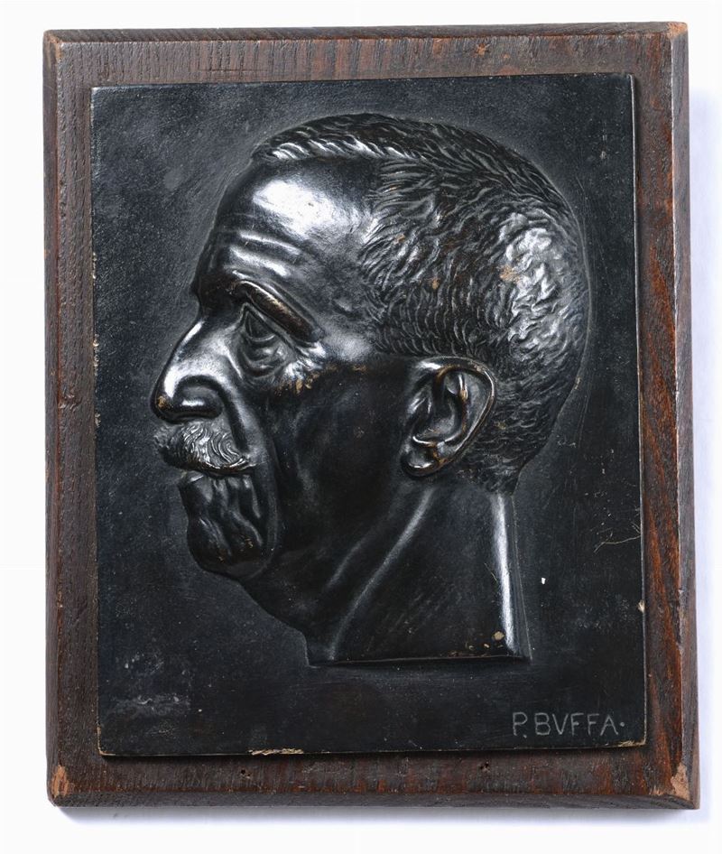 Pietro Buffa (XX secolo) Vittorio Emanuele  III  - Auction Works of Art Timed Auction - IV - Cambi Casa d'Aste
