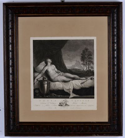 Giuseppe Rosaspina (montescudo, Rimini 1762-bologna 1841)omnia Vanitas
