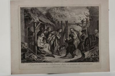 Bernard Francois Lepicié (parigi 1698-1755) da Jean Baptiste Pater (valenciennes 1695- Parigi 173...