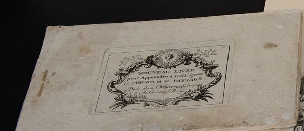 Jacques Chiquet (Parigi 1673-1721), editore Nouveau Livre pour Apprendre a designer la Figure et le Paysage