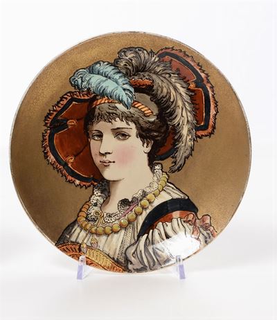 Piatto Fine del XIX Secolo