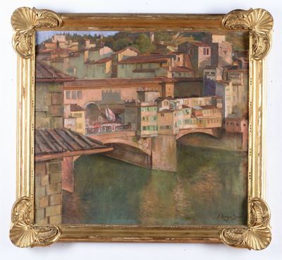 Filippo Martori Savini (1877-1952)veduta di Firenze