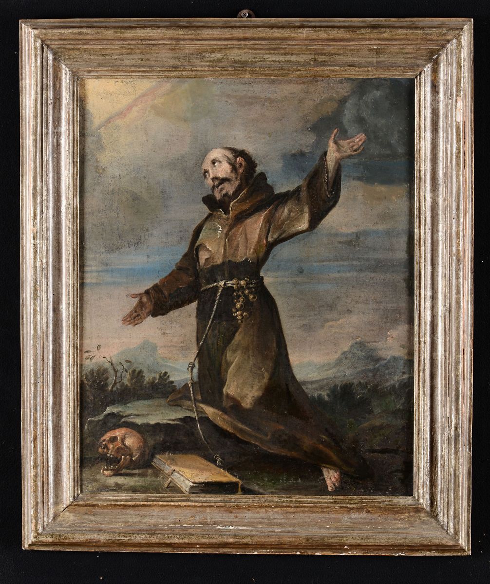 Scuola Lombarda del XVIII Secolosan Francesco Riceve le Stigmate