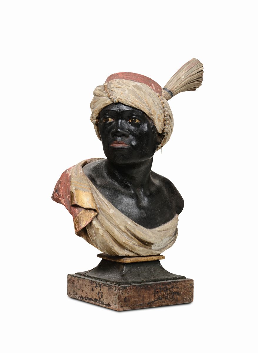 Moro. Legno Scolpito e Dipinto. Venezia XVIII Secolo