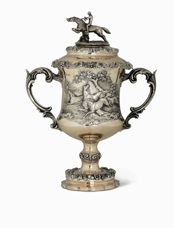 A silver trophy, RH, London, 1864