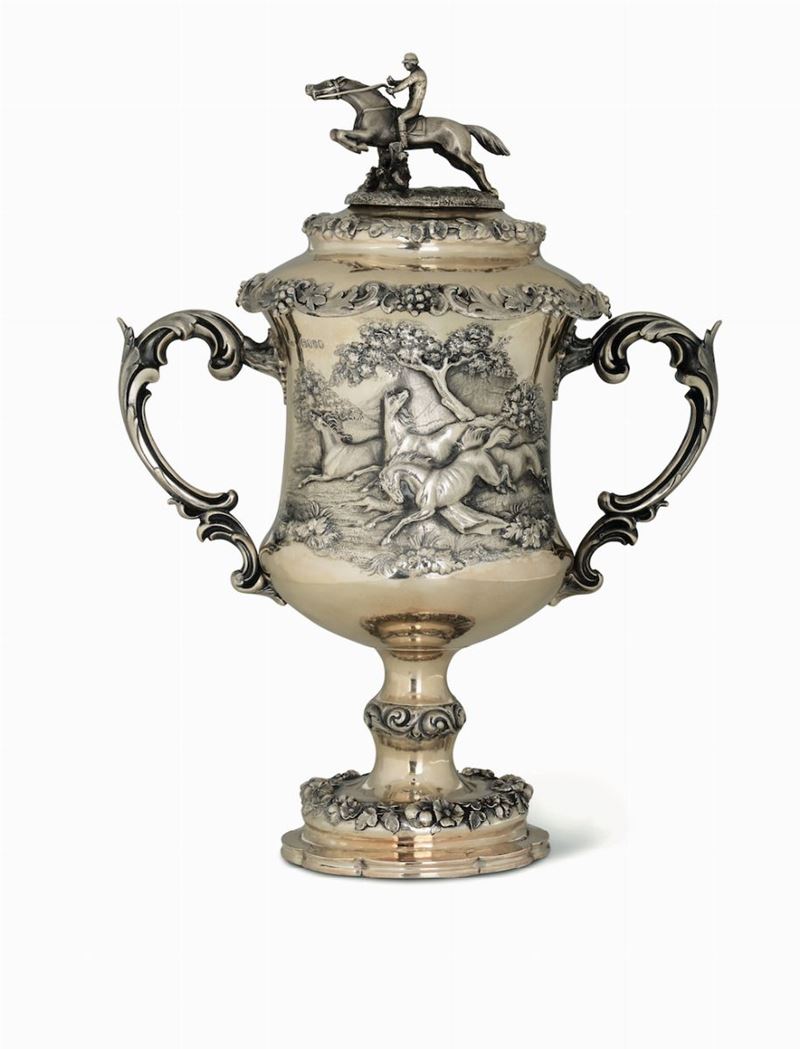A silver trophy, RH, London, 1864  - Auction Collectors' Silvers - Cambi Casa d'Aste