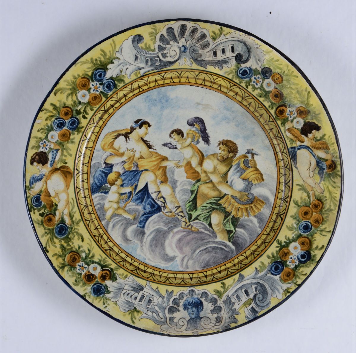 Coppia di Piatti Castelli (?), Inizio del XX Secolo
