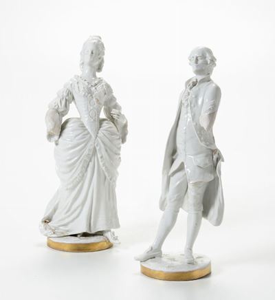 Coppia di Figure Probabilmente Germania, XX Secolo