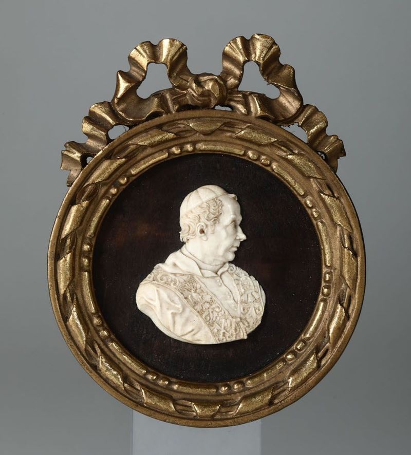 A profile of a Pope, Italy, 17-1800s  - Auction Sculpture and Works of Art - Cambi Casa d'Aste