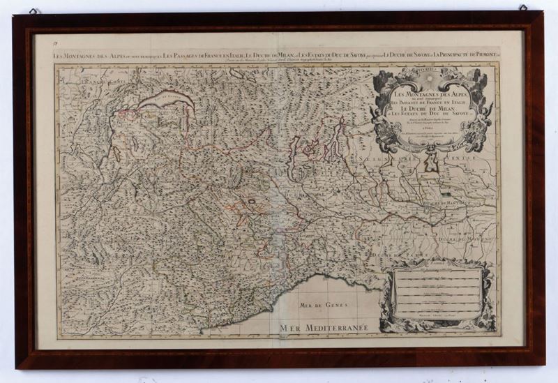Les Montagnes des Alpes..., Olanda 1692  - Auction Maritime Art and Scientific Instruments - II - Cambi Casa d'Aste
