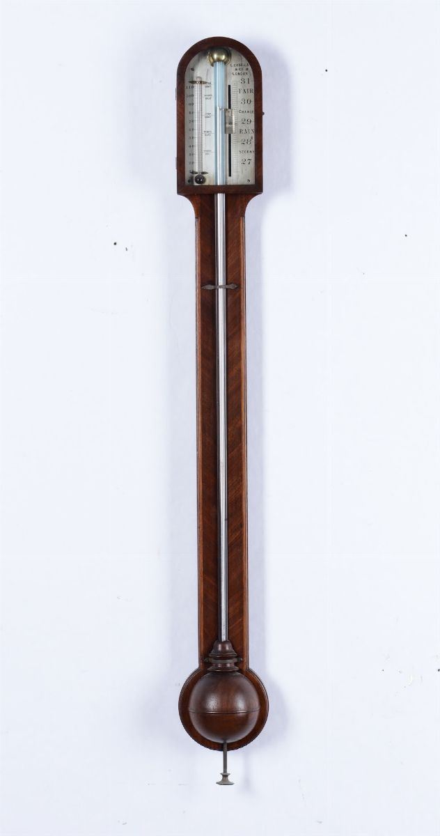 Barometro Louis Casella & C. tipo stick 1848-60  - Auction Marittime Arts - Cambi Casa d'Aste