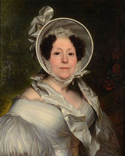 Jean-marie Bralle (1785 - 1863)ritratto Femminile