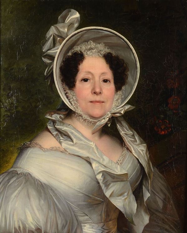 Jean-Marie Bralle (1785 - 1863) Ritratto femminile