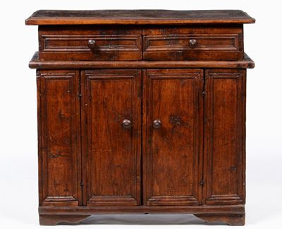 Credenzino in Legno, XVII Secolo