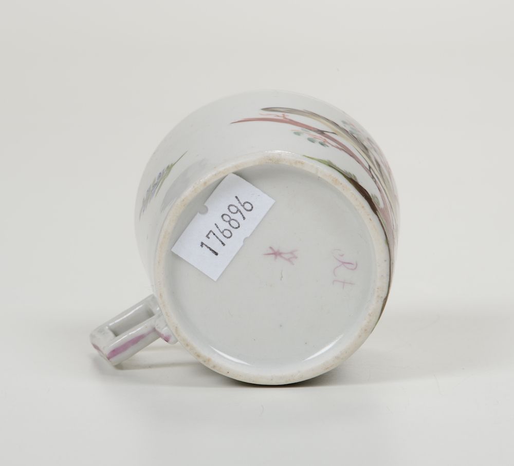 Tazza Germania, Turingia, Manifattura di Volkstedt, 1790-1800