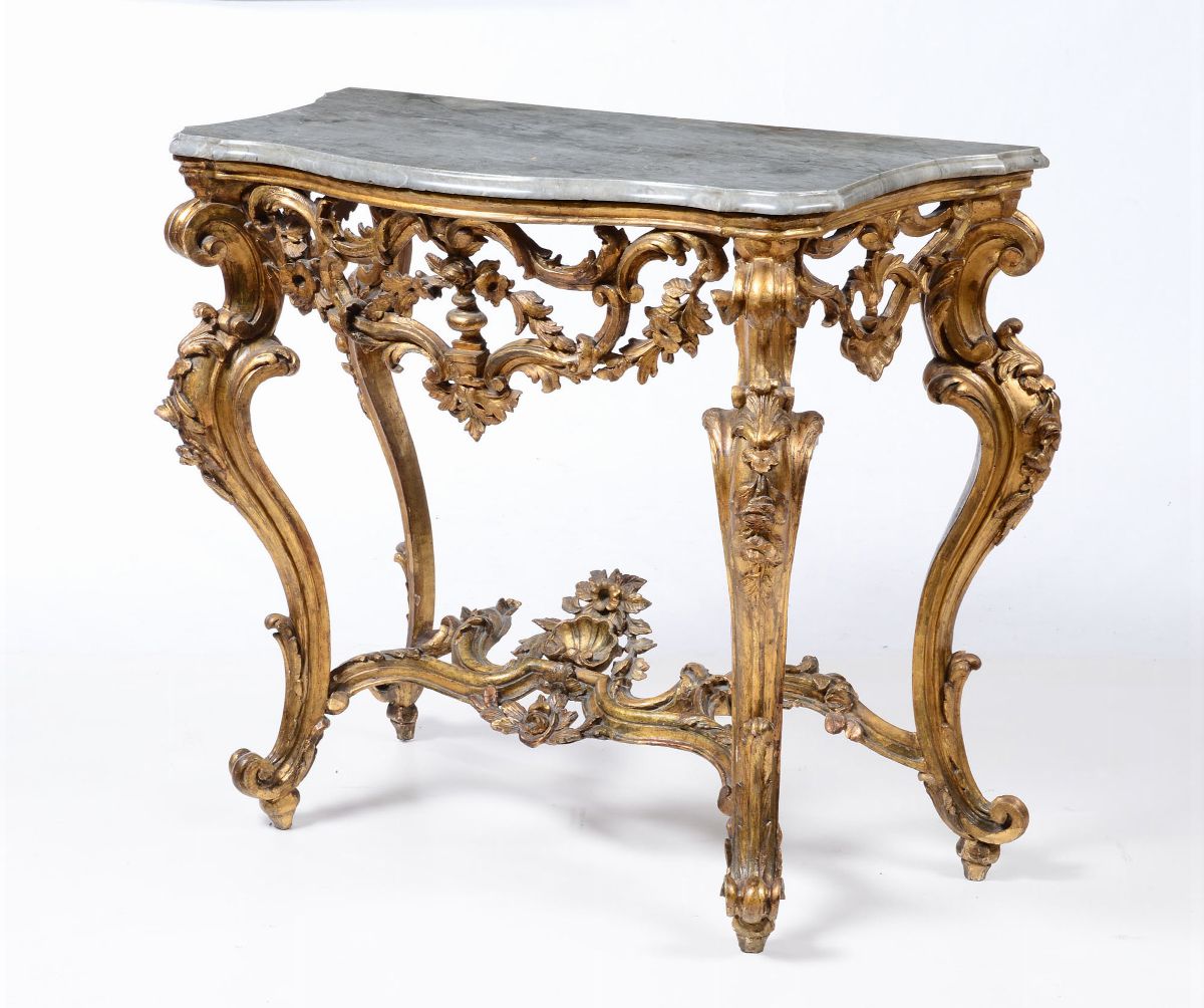 Consolle con Specchiera, XIX Secolo