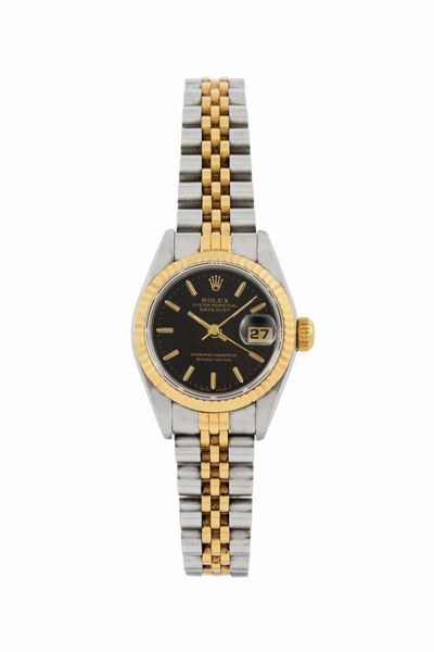 Rolex, Oyster Perpetual, Datejust, Cassa No. C132553, Ref. 69173. Orologio da Donna, in Acciaio e...