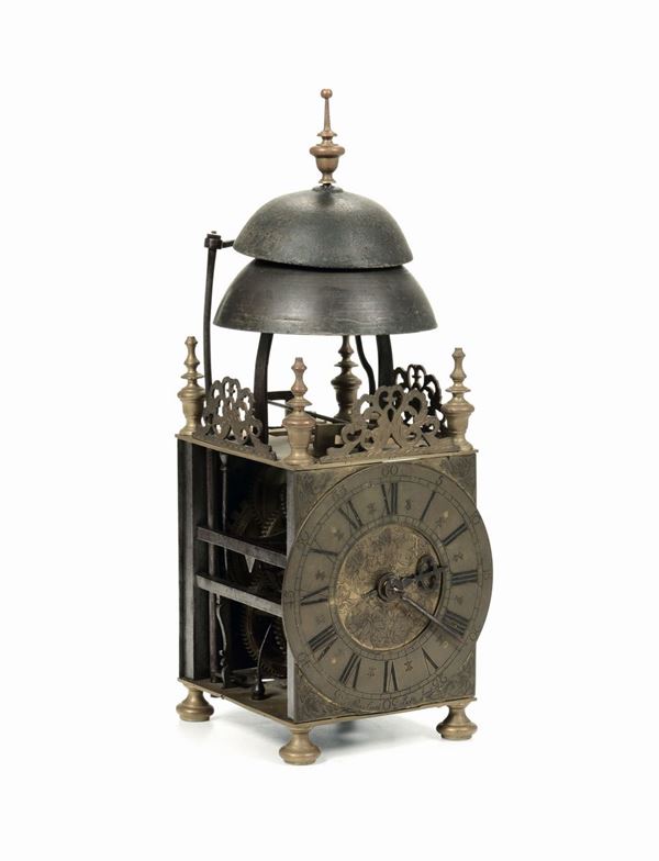 Orologio a lanterna. Napoli XVIII secolo firmato Paulus Botti fecit