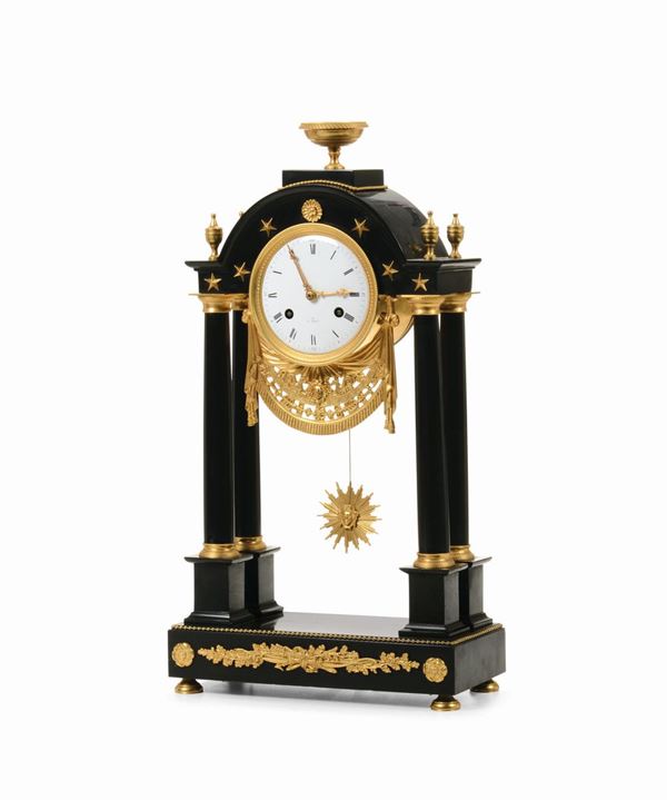 Orologio da tavolo, prima parte del XIX secolo