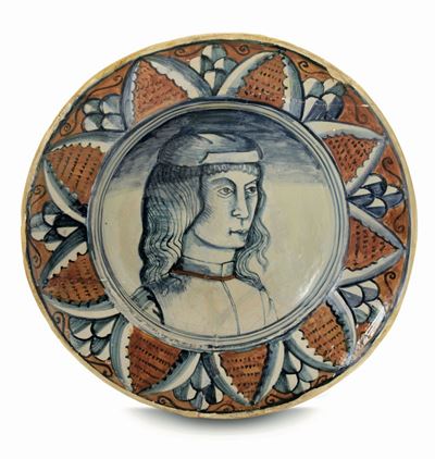 Piatto Probabilmente Viterbo, Metà del XVI Secolo