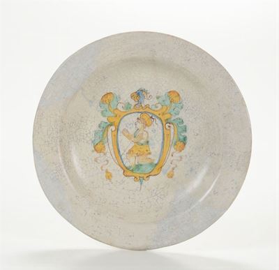 Piatto Acquapendente, Fine del XVI Secolo