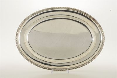 Vassoio Ovale in Argento