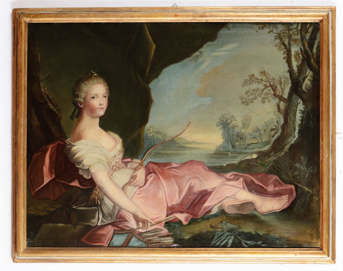 Scuola Francese del XIX Secolodiana e Flora