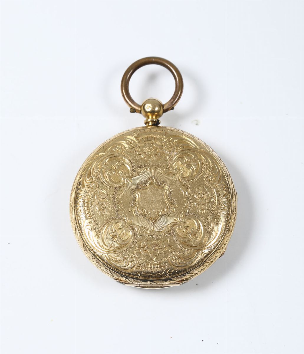 Orologio da Tasca Firmato Chichester in Oro Giallo, Inghilterra 1790 Circa