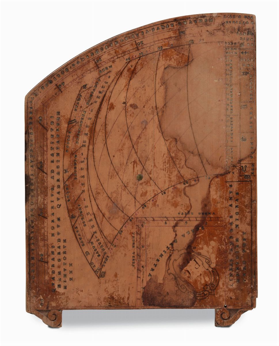 Stefano Buonsignori, Firenze, 1573. Quadrante Orario (orologio Solare) Firmato: “stephan B. (onsi...
