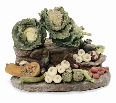 Gruppo con Verdure, Napoli, XVIII-XIX Secolo