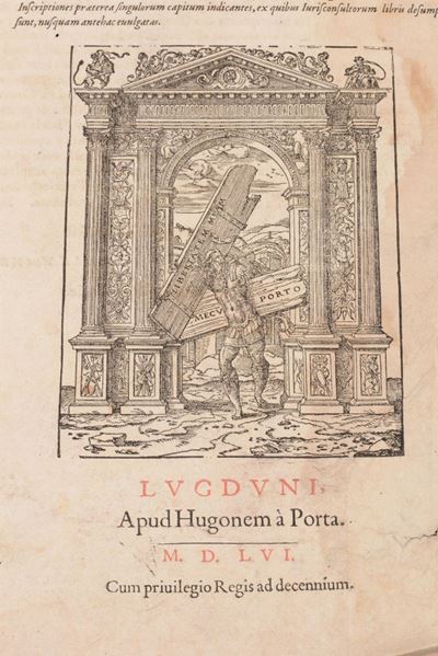 Giuridica-cinquecentine Scompletedigestum Novum Pandectarum Iuris Civilis Tomus Tertius Sextae Pa...