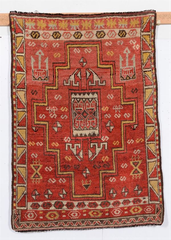 tappeto anatolico Bozkir fine XIX secolo