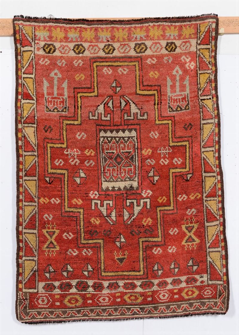 tappeto anatolico Bozkir fine XIX secolo  - Auction Fine Art - I - Cambi Casa d'Aste