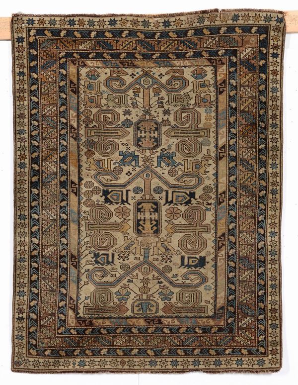 tappeto caucasico Shirvan fine XIX secolo
