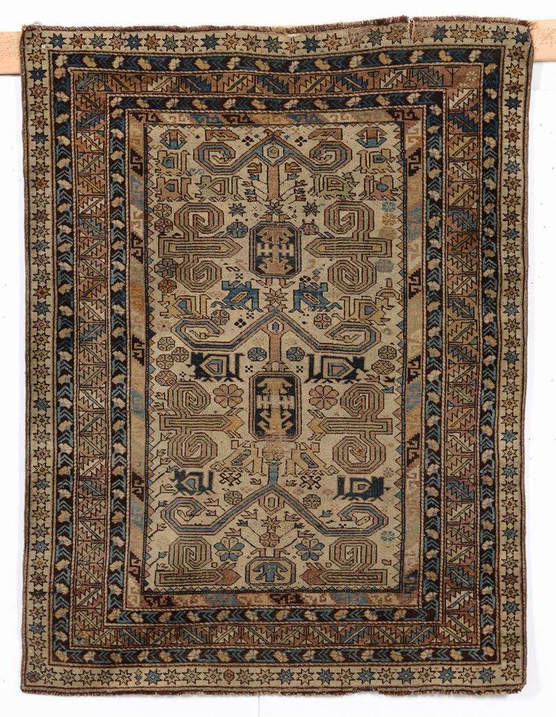 tappeto caucasico Shirvan fine XIX secolo  - Asta Antiquariato - I - Cambi Casa d'Aste