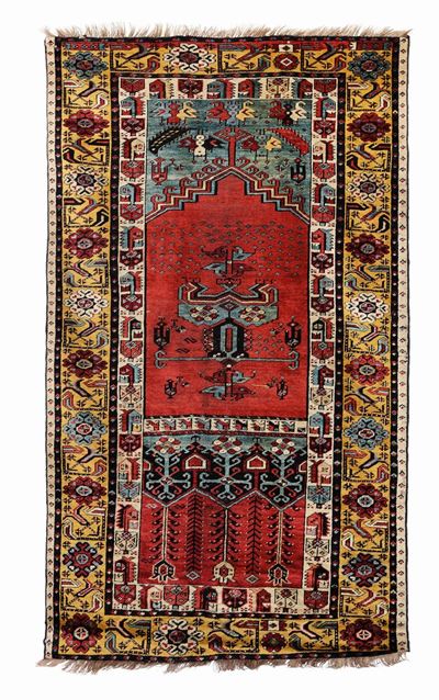 Tappeto Ladik, Anatolia Fine XIX Secolo