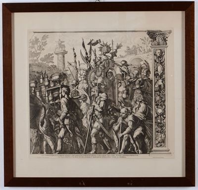 Robert Van Audenaerde (1663 - 1748)i Trionfi di Cesare