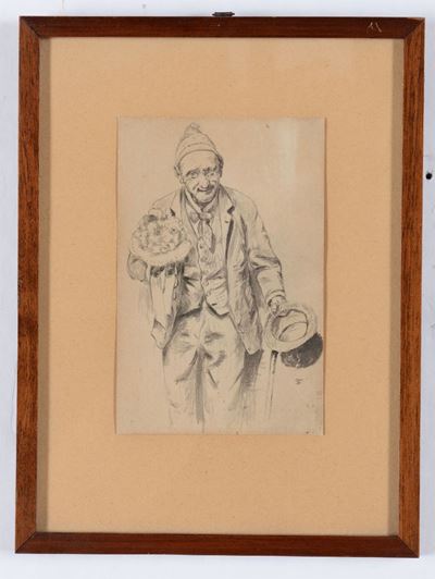 Telemaco Signorini (1835-1901) Ambito Divecchio Fioraio