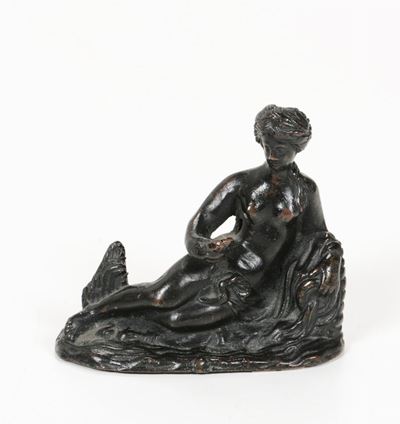 Venere Distesa in Bronzo. Fonditore del XVII Secolo