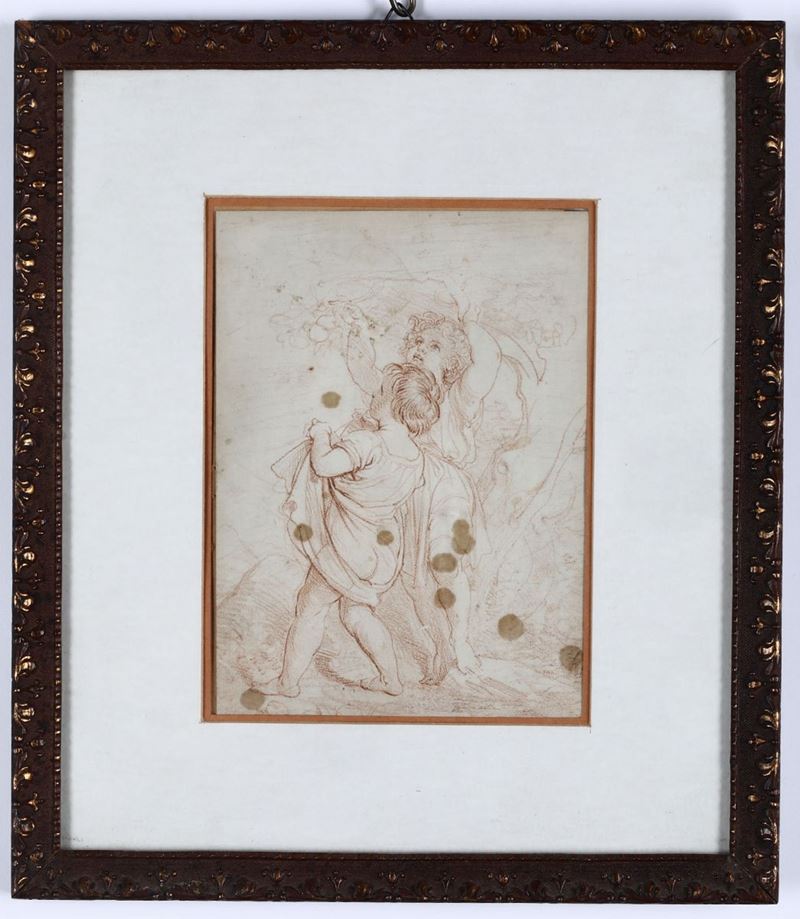 Luca Cambiaso (Moneglia 1527 - Madrid El Escorial 1585), attribuito a Putti  - Auction Fine Art - Cambi Casa d'Aste
