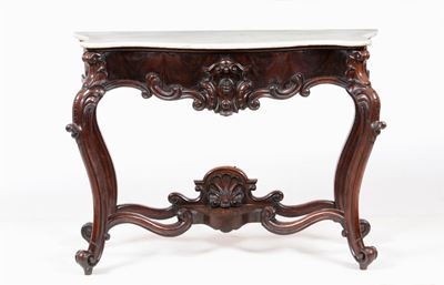 Consolle in Noce Luigi Filippo, Fine XIX Secolo