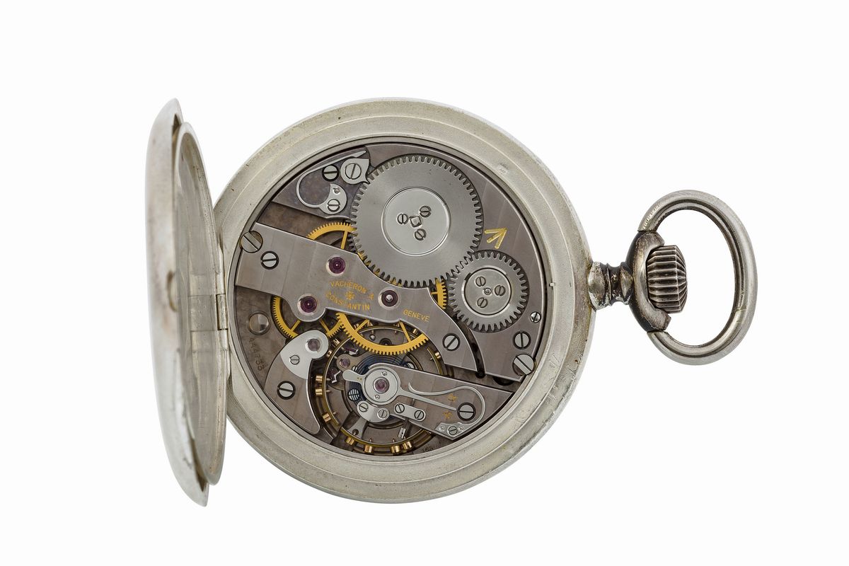 Vacheron & Constantin, Genève, No. 444733, Cassa No. 279598, H.s.2. Raro, Orologio da Tasca, Mili...