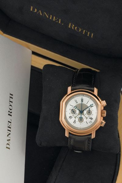 Daniel Roth, Chronograph Automatic, No. 24, Ref. 5247. Orologio da Polso, Cronografo, Impermeabil...