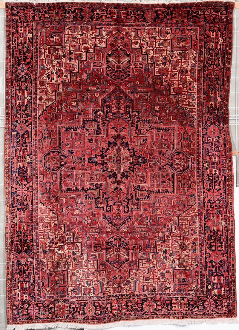 Tappeto Heritz nord ovest Persia inizio XX secolo  - Auction Carpets - Time Auction - Cambi Casa d'Aste