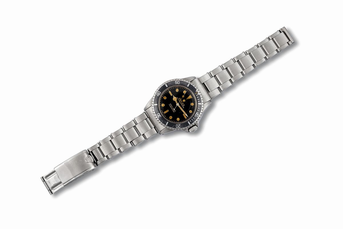 Rolex, Oyster Perpetual, Submariner, 200m = 660ft, Glossy Dial, Bart Simpson, Case No. 1588056, R...
