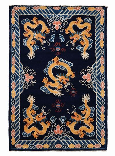 Tappeto Pechino, Cina Inizio XX Secolo