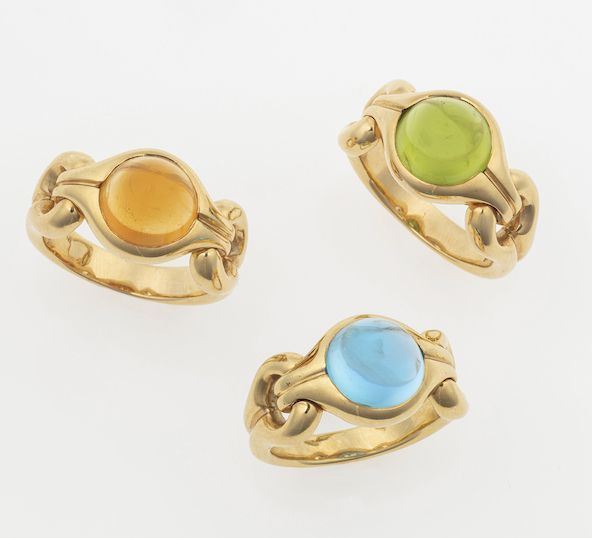 Three gold rings  - Auction Fine Jewels - Cambi Casa d'Aste